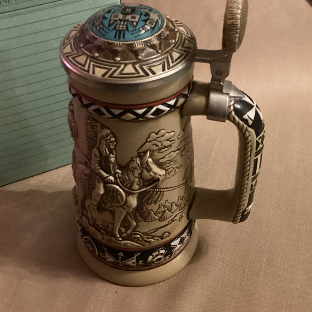 New in box Avon Indians of the American Frontier Stein